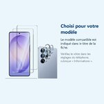 Accessoire ajusté au modèle exact – Verres Trempes et Protections Camera Arriere Transparent X2 Pour Samsung Galaxy S26 Ultra