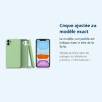 Accessoire ajusté au modèle exact – Coque Silicone Pour iPhone 12 / iPhone 12 Pro Couleur Vert Protection Objectif Appareil P