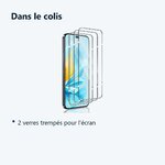 Contenu du colis – Verres Trempes X3 Pour Honor 200 Lite