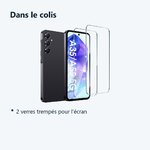 Contenu du colis – Verres Trempes X2 Pour Samsung Galaxy A55 5G