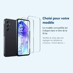 Accessoire ajusté au modèle exact – Verres Trempes X2 Pour Samsung Galaxy A55 5G