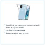 Expédition le jour même, livraison offerte, retours sous 30 jours – Coque Silicone pour Samsung S20 Plus Etui de Protection T