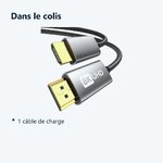 Contenu du colis – Cable HDMI 2.1 8K 60Hz-48Gbps - 3M -