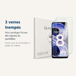 Verre trempé pour protéger lécran – Verres Trempes X3 Pour Realme 8 5G