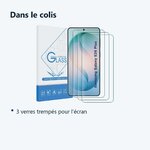 Contenu du colis – Verres Trempes X3 Pour Samsung Galaxy S26 Plus