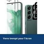 Vue de détail – Verres Trempés et Protections Caméra Arrière X2 Pour Samsung Galaxy S22 Plus