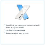 Expédition le jour même, livraison offerte, retours sous 30 jours – Coque Pour Samsung Galaxy A57 5G Silicone Transparente An