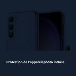Protection de lappareil photo – Coque Silicone Transparente Compatible Magsafe + Verres Trempés et Protections Caméra Arrièr