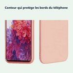 Contour qui protège les bords – Coque Silicone Couleur Rose Pour Oppo Reno 8 Lite 5G