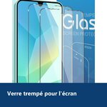 Vue de détail – Verres Trempés X2 Pour Samsung Galaxy A16