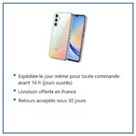 Expédition le jour même, livraison offerte, retours sous 30 jours – Coque Transparente pour Samsung Galaxy A34 5G (6,6 pouces