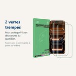 Verre trempé pour protéger lécran – Verres Trempés X2 Pour iPhone 17 Pro