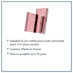 Expédition le jour même, livraison offerte, retours sous 30 jours – Coque Folio Rabat Miroir Rose Pour Samsung Galaxy S22 Plu
