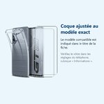 Accessoire ajusté au modèle exact – Coque Silicone Transparente + 2 Verres Trempés Pour Realme GT Master