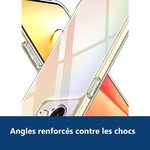 Vue de détail – Coque Silicone Angles Renforcés Pour Oppo Reno 8 5G