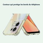 Contour qui protège les bords – Coque Silicone Angles Renforcés Pour Oppo Reno 8 5G