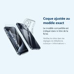 Accessoire ajusté au modèle exact – Coque Silicone Transparente + Verre Trempé Pour iPhone 15 Pro Max / Ultra
