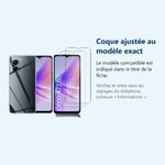 Accessoire ajusté au modèle exact – Coque Silicone Transparente + 2 Vitres Protection Écran Pour Oppo A77 5G / A57 5G