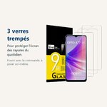 Verre trempé pour protéger lécran – X3 Verres Trempés X3 Pour Oppo A77 5G / A57 5G