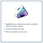 Expédition le jour même, livraison offerte, retours sous 30 jours – Verre Trempé pour iPhone 13 (6,1 pouces) [Pack 2] Film Vi
