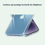 Contour qui protège les bords – Coque Transparente pour iPhone 13 (6,1 pouces)