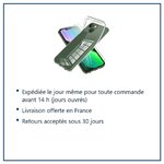 Expédition le jour même, livraison offerte, retours sous 30 jours – Coque Transparente pour iPhone 13 Mini (5,4 pouces) et Ve