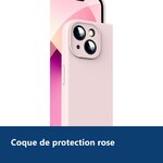 Vue de détail – Coque Rose pour iPhone 13 Mini (5,4 pouces)