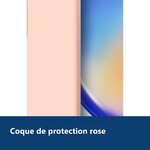 Vue de détail – Coque Rose pour Samsung Galaxy A34 5G (6,6 pouces)