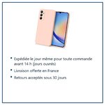 Expédition le jour même, livraison offerte, retours sous 30 jours – Coque Rose pour Samsung Galaxy A34 5G (6,6 pouces)