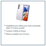 Expédition le jour même, livraison offerte, retours sous 30 jours – Coque Transparente pour Samsung Galaxy A14 4G/5G (6,6 pou