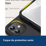 Vue de détail – Coque Noir pour iPhone 12 Mini (5,4 pouces)