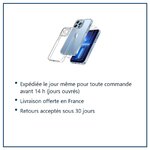 Expédition le jour même, livraison offerte, retours sous 30 jours – Coque Transparente pour iPhone 13 Pro Max (6,7 pouces) et