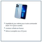 Expédition le jour même, livraison offerte, retours sous 30 jours – Coque Transparente pour iPhone 13 Pro Max (6,7 pouces)