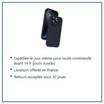 Expédition le jour même, livraison offerte, retours sous 30 jours – Coque Pour iPhone 16 Pro Silicone Noir