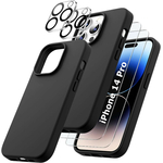 coque-silicone-noir-pack-protection-ecran-camera-x2-iphone-14-pro-little-boutik