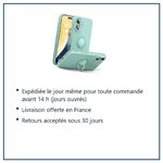 Expédition le jour même, livraison offerte, retours sous 30 jours – Coque Silicone Pour iPhone 16 Plus Couleur Vert Avec Anne