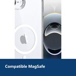Vue de détail – Coque Silicone Transparente Compatible Magsafe Pour iPhone 16e