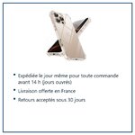 Expédition le jour même, livraison offerte, retours sous 30 jours – Coque Silicone Transparente Angles Renforcés Pour iPhone