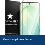 Vue de détail – Verres Trempés X3 Pour Samsung S26 FE