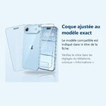 Accessoire ajusté au modèle exact – Coque Silicone Transparente + 2 Verres Trempés Pour iPhone 17 Air