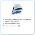 Expédition le jour même, livraison offerte, retours sous 30 jours – Coque Pour iPhone 17 Air Silicone Transparente Angles Ren