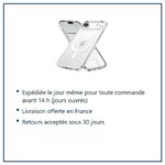 Expédition le jour même, livraison offerte, retours sous 30 jours – Coque Silicone Transparente Compatible Magsafe Pour iPhon