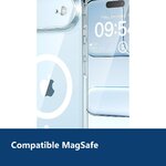 Vue de détail – Coque Silicone Transparente Compatible Magsafe + Verre Trempé Pour iPhone 17 Air