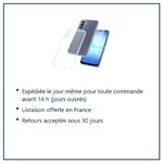 Expédition le jour même, livraison offerte, retours sous 30 jours – Coque Silicone Transparente + Verre Trempé Pour Samsung G