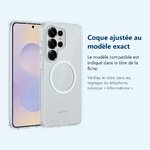 Accessoire ajusté au modèle exact – Coque de Protection Transparente Compatible Magsafe Pour Samsung S26 Ultra