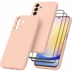 coque-silicone-rose-verres-trempes-x2-pour-samsung-a25-5g-little-boutik