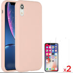 iphoneX-PINKGLASSX2