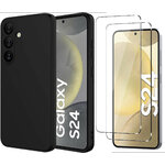 coque-noir-glass-x2-samsung-s24-little-boutik