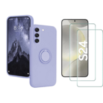 case-anneau-violet-glass-x2-pour-samsung-s24-little-boutik