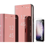 coque-rabat-miroir-rose-glass-pour-samsung-s23-plus-little-boutik